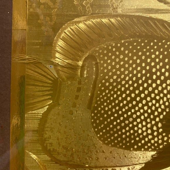 Vintage French Engraving by J Hardelin Foil Art Picture/Wall Decor - Picture 7 of 11